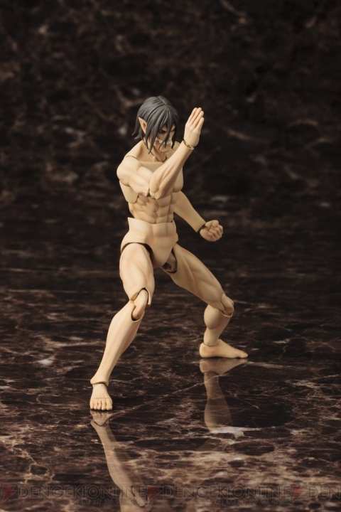進撃の巨人 から巨人化したエレン イェーガーのプラモデルが15年2月に登場 電撃オンライン
