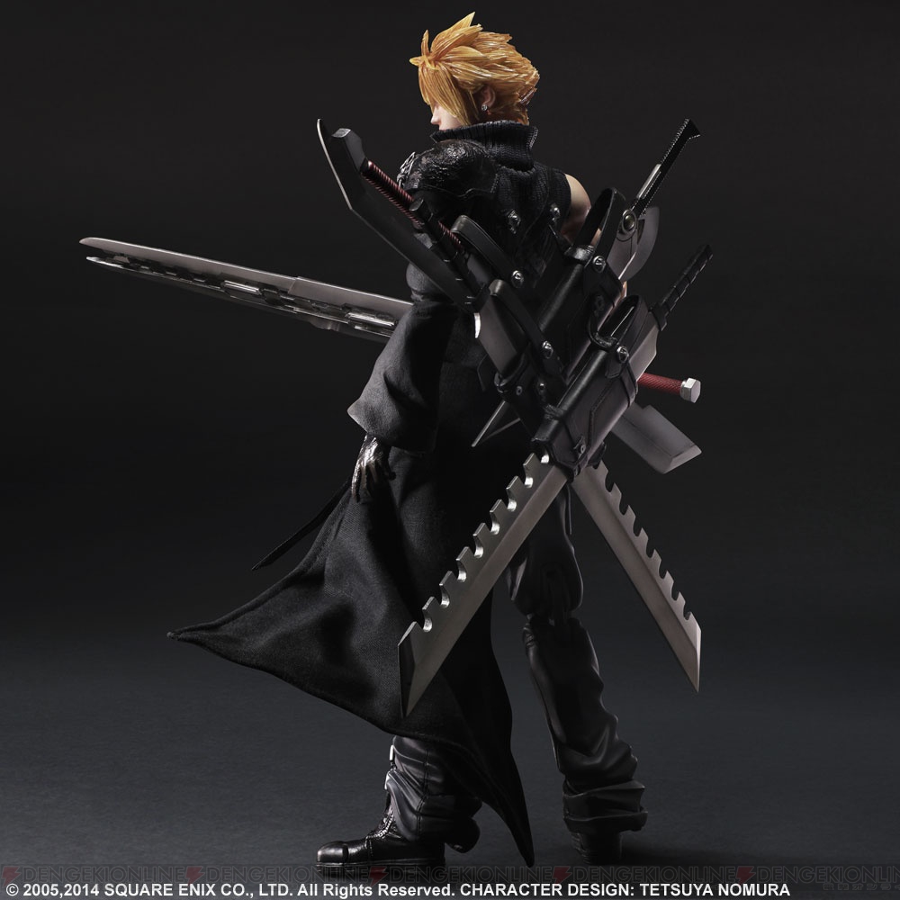 FFVII AC』からクラウド、ティファ、バレット、レッドXIIIのアクション