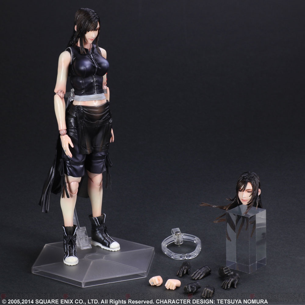 FFVII AC』からクラウド、ティファ、バレット、レッドXIIIのアクション