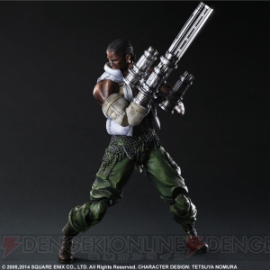 『FFVII AC』からクラウド、ティファ、バレット、レッドXIIIのアクションフィギュアが登場