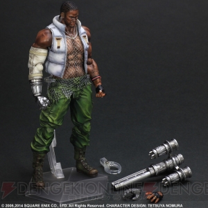 FF7リメイク 一番くじ G賞 フィギュア クラウド レッドⅩⅢ バレット ファイナルファンタジー FINAL FANTASY VII REBIRTH「クラウド