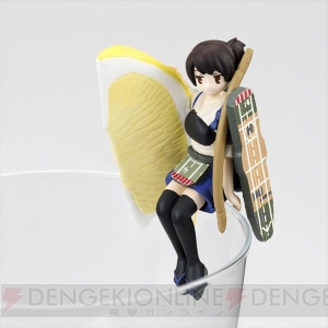 『艦これ』と『コップのフチ子さん』のコラボフィギュアが2015年3月3日に発売