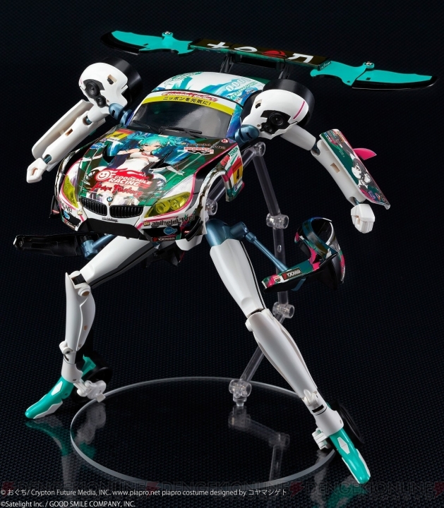 初音ミクがレーシングカーの変形ロボットに！ 『初音ミクGTプロジェクト 2014Ver.』予約開始