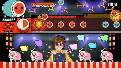 太鼓の達人 小林幸子さんがコラボ 15年春から さちさちにしてあげる を順次実装 電撃オンライン