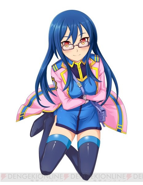 しんぐんデストロ イ きってのデキる女 六車悠の眼鏡が光る 美少女キャラ総選挙 電撃オンライン しんぐんデストロ イ きってのデキる女 六車悠の眼鏡が光る 美少女キャラ総選挙 電撃オンライン