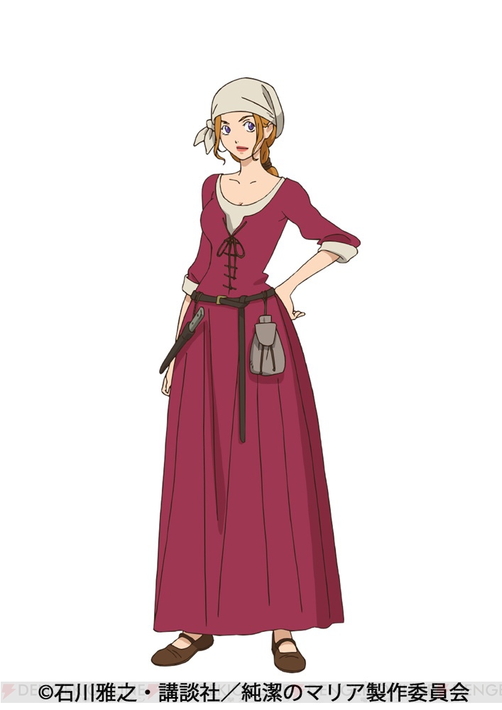 アニメ 純潔のマリア の新キービジュアルや場面カットを公開 能登麻美子さんらが演じるキャラの情報も 電撃オンライン