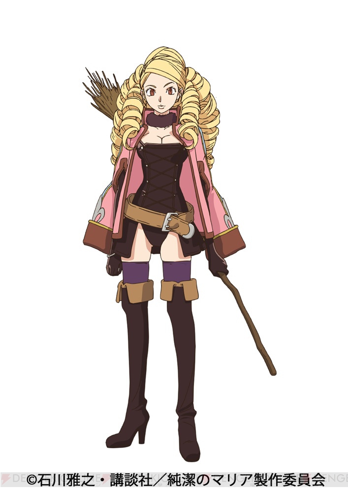 アニメ 純潔のマリア の新キービジュアルや場面カットを公開 能登麻美子さんらが演じるキャラの情報も 電撃オンライン