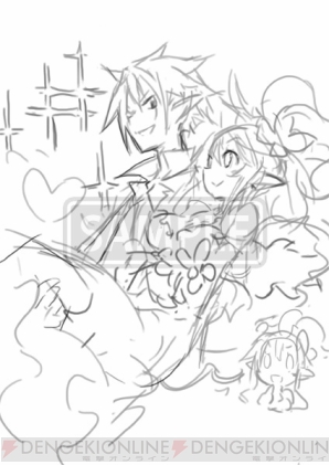 魔界戦記ディスガイア5 の店舗予約特典が公開 原田たけひとさん描きお下ろしイラストのラフも掲載 電撃オンライン