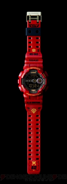 『ガンダム』35周年を記念したコラボ腕時計『シャア専用 G-SHOCK』の予約受付がスタート