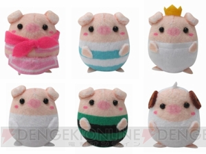『モンハン』新作グッズ登場！ プーギーのかわいいマスコットが全6種類