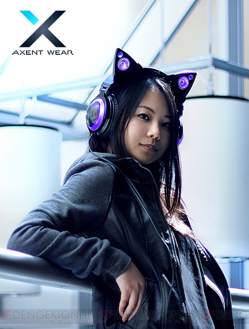 ネコ耳ヘッドフォン『AXENT WEAR』の国内一般発売が決定。早期割引もアリ