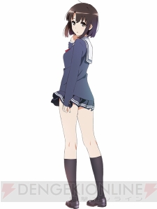 PS Vita『冴えない彼女の育てかた』2015年春に発売。目立たないヒロイン加藤がパッケージ中央を飾る