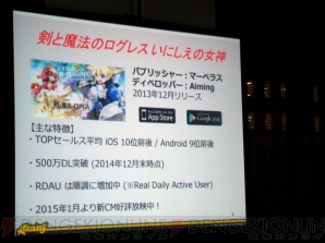 “「ブレフロ」×「ログレス」～3桁万DLを超えた後のアプリ展開～