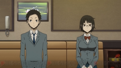 臨也の妹 九瑠璃と舞流が来良学園に入学し デュラララ 2 承 第2話の先行カットをお届け 電撃オンライン