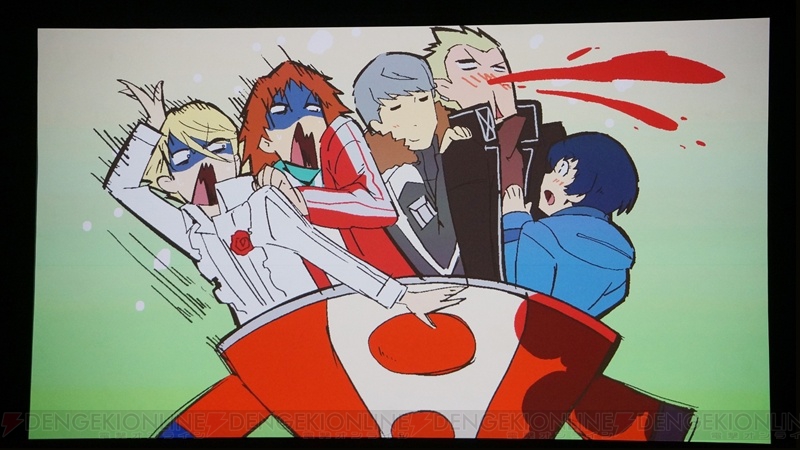 P4GA』のイベント“ジュネス新春ゴールデン感謝祭”を描き下ろしイラスト