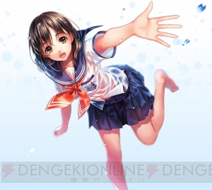 美少女濡れ透けSTG『ウォーターガール』の事前登録開始。水がかかって