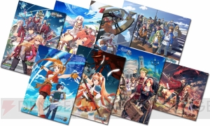 エステルやロイド、リィンなど歴代キャラが集結。『軌跡10周年記念切手セット』3月27日発売