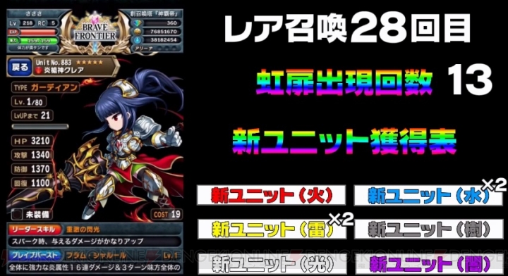 『ブレイブ フロンティア』ガチャ100連！ 星7進化ユニットのクレア＆クルトは当たるのか？