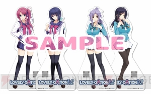 『LOVELY×CATION1＆2』ヒロインの立体おっぱい＆香り付きパネルが“5pb.祭り”に登場！