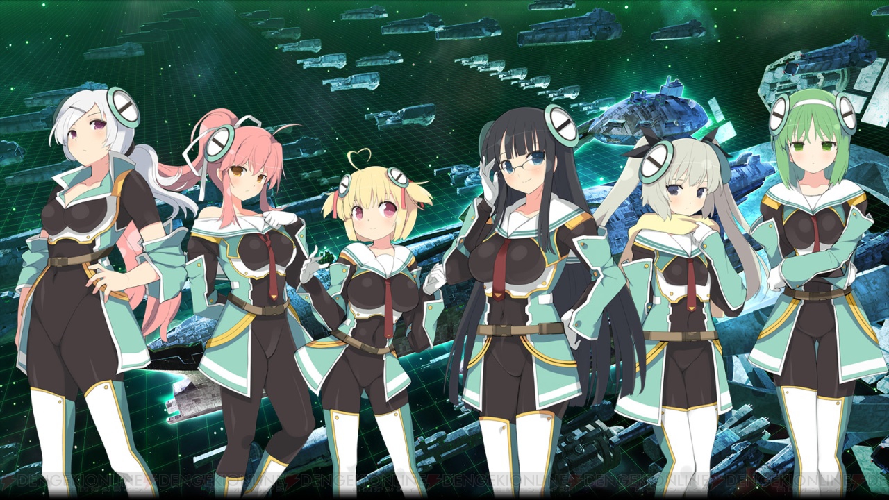 5pb.が新作PC用ブラウザゲーム『超銀河船団』を発表！ キャラデザは『閃乱カグラ』の八重樫南さん - 電撃オンライン