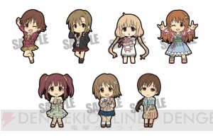 6月発売『アイドルマスター シンデレラガールズ』ラバーストラップ第2弾のデザインを掲載