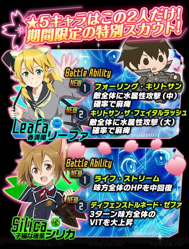 Sao コード レジスタ で武器生成イベント Sakura最前線 がスタート 電撃オンライン Sao コード レジスタ で武器生成イベント Sakura最前線 がスタート 電撃オンライン