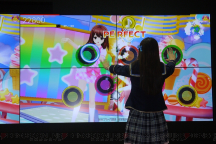 『ガールフレンド（♪）』のゲーム画面が初公開！ 3Dの椎名心実を堪能【AJ 2015】