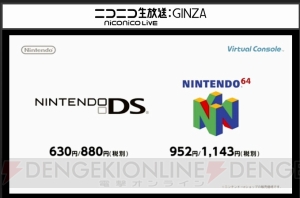 【速報】Wii U用バーチャルコンソールにDSとNintendo64のソフトが登場