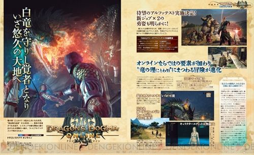 ドラゴンズドグマ オンライン アルファテスト直前の情報 新ジョブ2種を含めたスキルを公開 電撃ps 電撃playstation