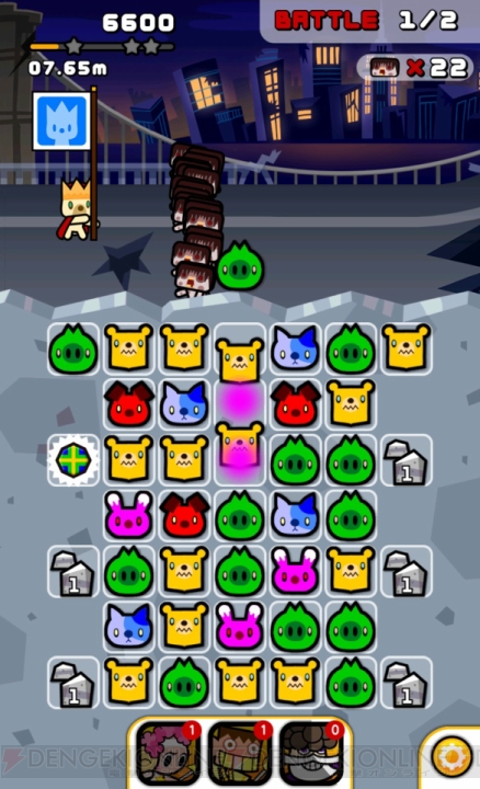 タワーディフェンスと3マッチパズルが融合したアプリ Boost Beast レビュー 電撃オンライン