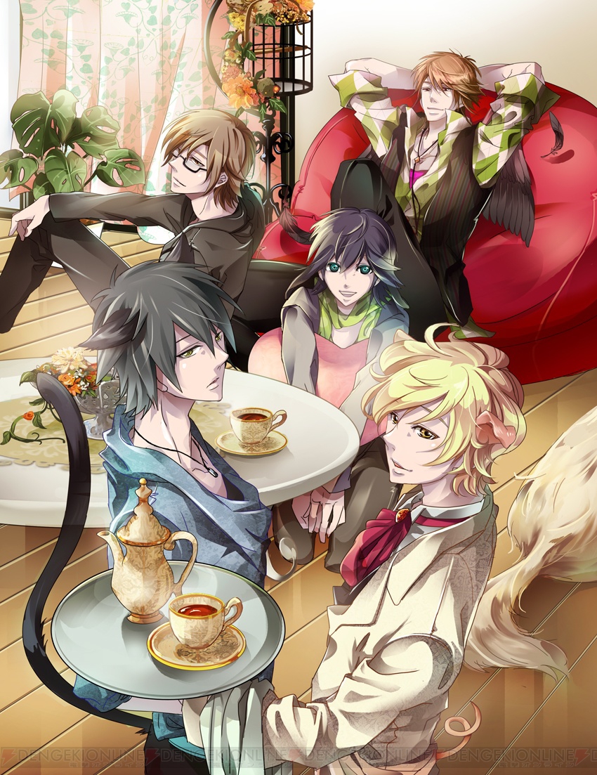 乙女ゲーム『ヒミツの獣男子発情中』が配信。イケメンとのアブない共同生活の行方は？ - 電撃オンライン