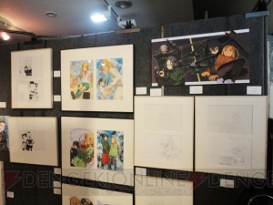 “黒星紅白展 etoile”が本日より開催。『キノの旅』などのイラストや貴重なラフ画が多数展示