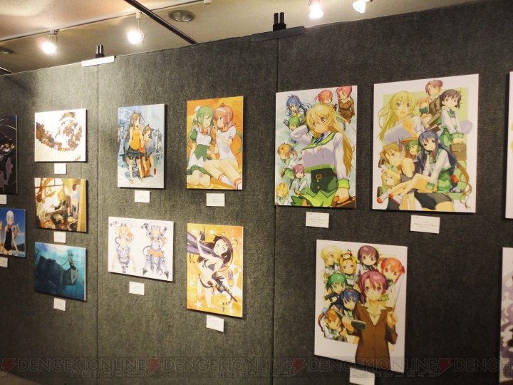 “黒星紅白展 etoile”が本日より開催。『キノの旅』などのイラストや貴重なラフ画が多数展示