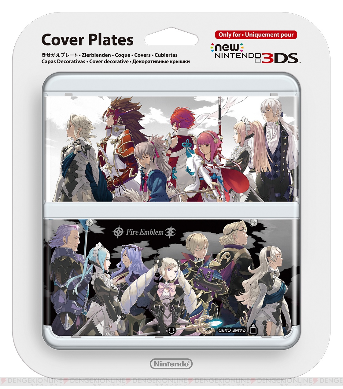 ファイアーエムブレム if』のNew 3DS用きせかえプレート登場。本体同梱 