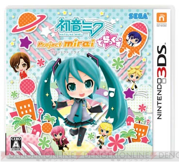 3ds 初音ミク Project Mirai でらっくす 体験版配信開始 千本桜 と Lol を遊べる 電撃オンライン