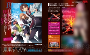 【電撃PS】Vol.591は『東亰ザナドゥ』を表紙＆特集＆コード付録で大特集！ 『SAO ロスト・ソング』攻略冊子も!!