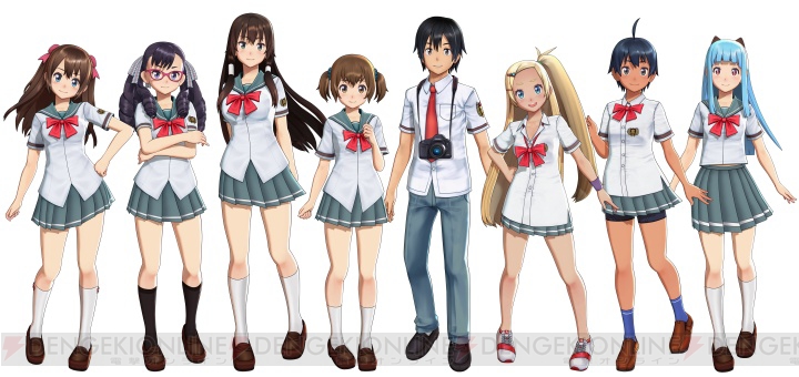 『夏色ハイスクル★青春白書（略）』特集。オープンワールド恋愛ADVの情報を総まとめ 電撃オンライン