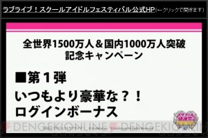 『ラブライブ！スクールアイドルフェスティバル』