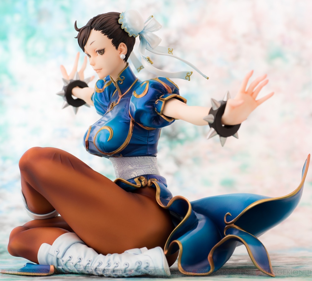 ストリートファイター春麗アニメフィギュア座りポーズ - メルカリ