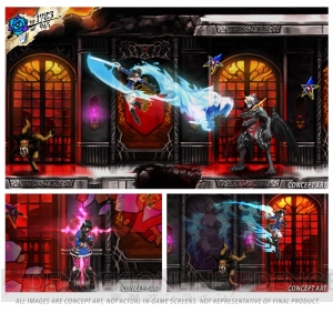 五十嵐孝司さんの新作『Bloodstained』の開発実況動画配信。ジャンプして戦うゲーム画面も公開