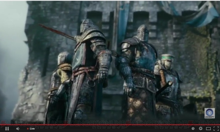 ユービーアイが新作『FOR HONOR』を発表【E3 2015】