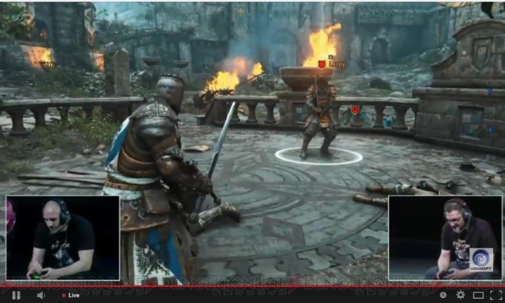 ユービーアイが新作『FOR HONOR』を発表【E3 2015】