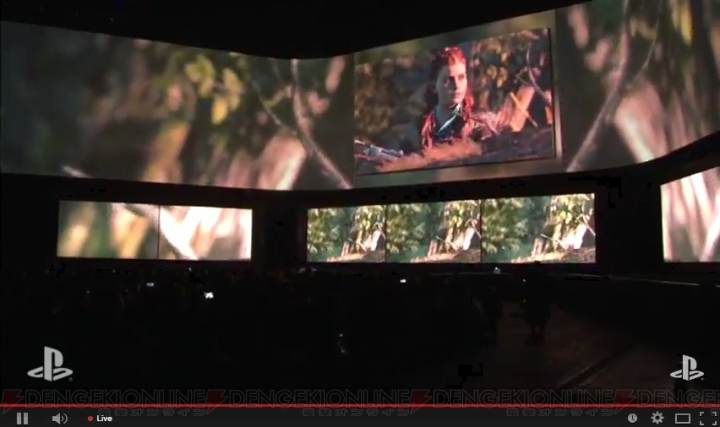 PS4用アクションRPG『HORIZON ZERO DAWN』が発表【E3 2015】