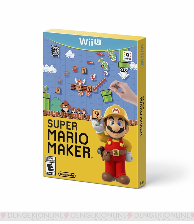 Wii U『スーパーマリオメーカー』が2015年9月11日に発売【E3 2015】