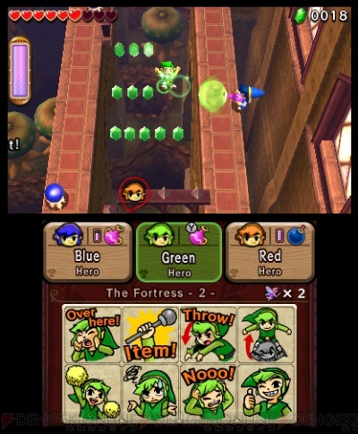 『ZELDA Tri Force Heroes』