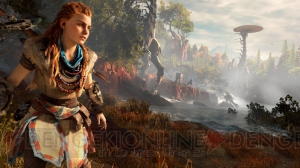 PS4用アクションRPG『Horizon Zero Dawn』をレポート。1000年後の世界で機械化した動物を狩る！【E3 2015】