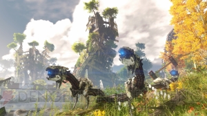 PS4用アクションRPG『Horizon Zero Dawn』をレポート。1000年後の世界で機械化した動物を狩る！【E3 2015】