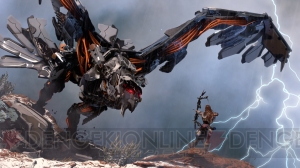 PS4用アクションRPG『Horizon Zero Dawn』をレポート。1000年後の世界で機械化した動物を狩る！【E3 2015】