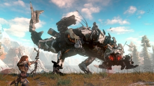 PS4用アクションRPG『Horizon Zero Dawn』をレポート。1000年後の世界で機械化した動物を狩る！【E3 2015】