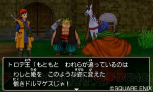 3DS版『DQVIII』でプレイに間が空いても安心な“なかま”コマンド。ゲルダやモリーとの会話はどうなる？